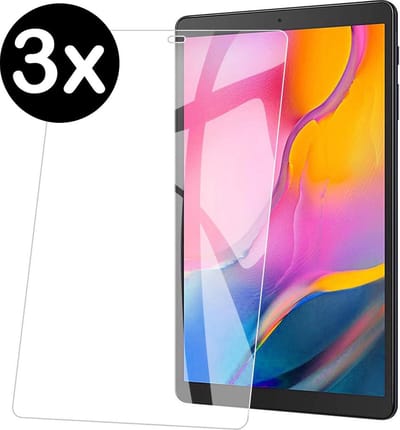 Screenprotector - 3 Stuks - Geschikt voor Samsung Galaxy Tab S3 9.7 - Extra Sterk - Beschermglas - Gehard Glas - Tempered Glass - Screen Protector