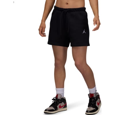 Jordan Brooklyn Korte Broeken Dames - Zwart - Maat XS - Katoen Jersey