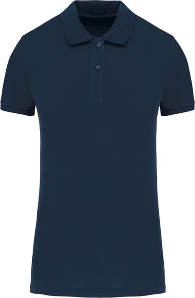 Kariban Piqué-damespolo Bio180 K2026 - Navy - XS