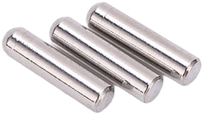 100 Stuks Dowel Pins 2.5x10mm van Roestvrij Staal - Hoge Hardheid, Corrosiebestendig en Precisie Locatiepinnen voor Machinebouw en Meubelconstructie
