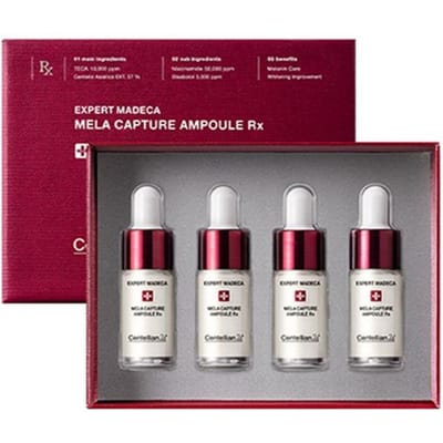 Centellian24 Expert Madeca Mela Capture Ampoule RX 4P Set (28 ml Totaal)