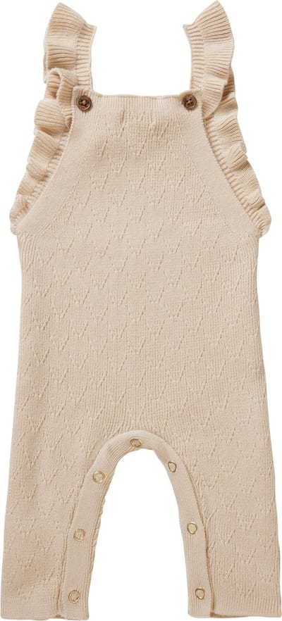 Noppies Girls Dungaree Chantilly Meisjes Boxpak - Whitecap Gray - Maat 68