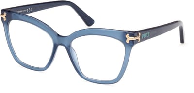 Pucci EP5235 Shiny blue 54/16/140 WOMAN Brilmonturen