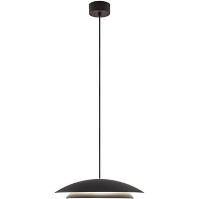 LEDS-C4 LED hanglamp Noway Small, zwart, CCT, centraal