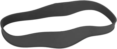 Haarknippen Sjabloon - Kapsel Gids - Thuis Kapsels Maken - Antislip Gebogen Band - 40 gram - Zwart