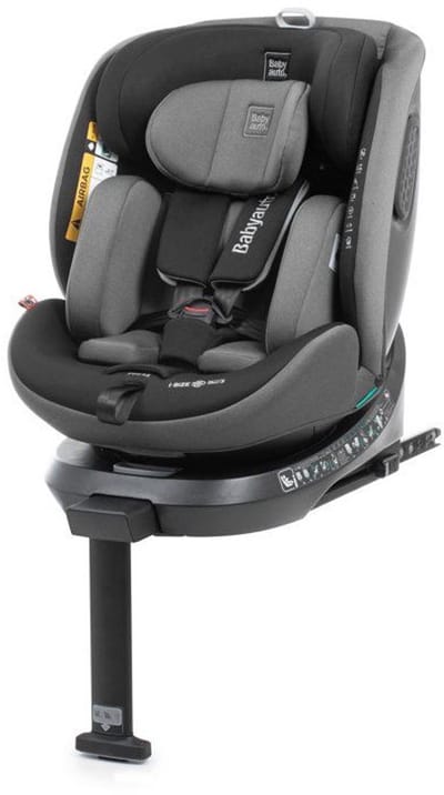 Siege auto - BABYAUTO - CORE - Groupe 0/1/2/3 - 40/150 cm - I-Size - Isofix - Pivotant - Inclinable - Réducteur - Anthracite
