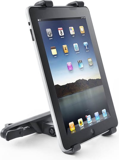 Tablet Houder Auto Hoofdsteun - Stevige Tablethouder 360 Graden Roteren - Zwart