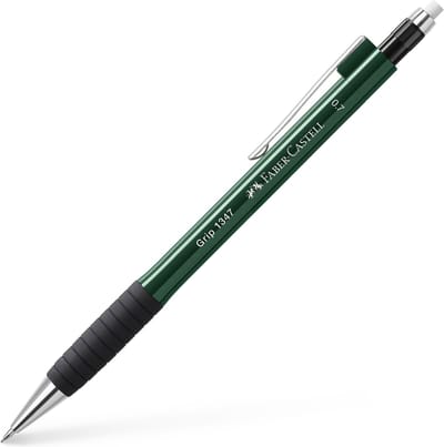 Faber-Castell vulpotlood - GRIP 1347 - 0,7mm - groen metallic - FC-134763