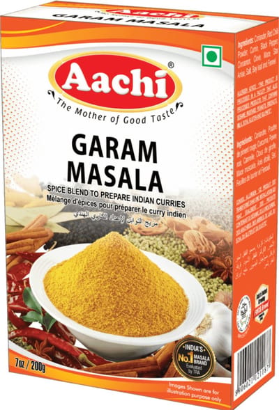 Aachi - Kruidenmix voor Indiase Curry's - Garam Masala - 160 g