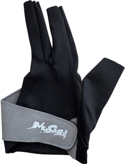 Adam Musashi biljarthandschoen zwart M