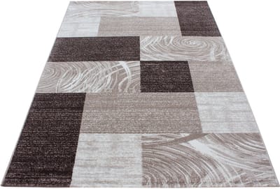 Modern laagpolig vloerkleed Parma - bruin 9220 - 160x230 cm