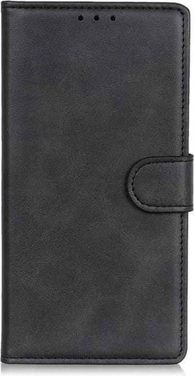 Casecentive Leren Wallet case met sluiting - hoesje - wallet - iPhone 13 Pro - zwart