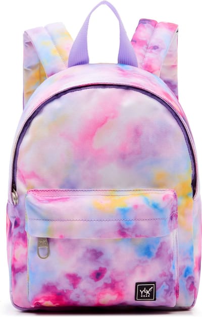 SALE: YLX Hemlock rugzak (S) voor kinderen | Tie Dye Hyacinth. Licht paars, lila. Gemaakt van gerecycled plastic. Gerecyclede plastic flessen. Eco-vriendelijk. Kinderdag verblijf - rugzak - meisjes - meiden. Te klein voor Belgie, lees omschrijving.