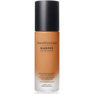 bareMinerals Foundation BAREPRO® 24HR Wear Skin-Perfecting Matte Liquid Mineral SPF 20 Vloeibare foundation Dames 30 ml