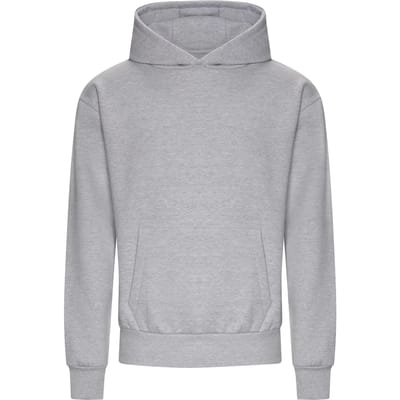 Just Hoods Signature Heavyweight Hoodie JH120 - Heather Grey - XS