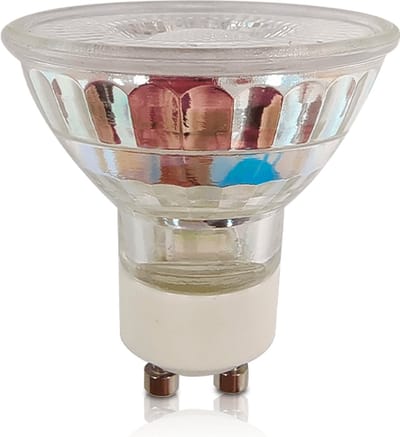 LED GU10 5W 260lm 2700K 90º Ø5cm | 3-staps dimbaar | GU10 | Extra Warm Wit | 5-3-1.5 Watt | 25.000 Branduren