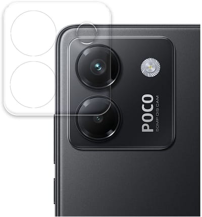 Rosso Camera Protector Geschikt voor Xiaomi Poco M7 Pro | Camera Lens Bescherming | Case Friendly | Ultra Dun Glas | Transparant