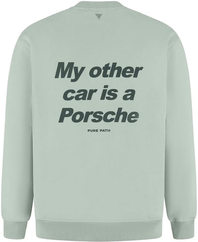 Pure Path My Other Car Sweater Army Green (25030309 - 10)