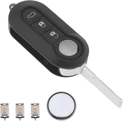 Reparatieset met 3 knoppen 9170KV 71752289 71749374 71776098 60006266799 - Fiat 500 Ducato Doblo Punto - Ongesneden Mes .