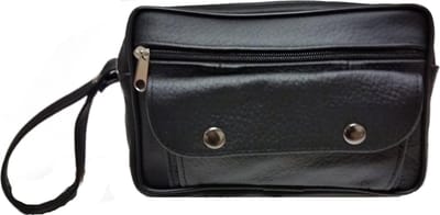 Rojafit Polstas Groot Leer Zwart ( Afmeting: L.22,5 x Br.7 x H.15 cm.)