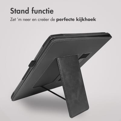 imoshion Stand Bookcase Sleepcover met strap voor de reMarkable 2 - Zwart