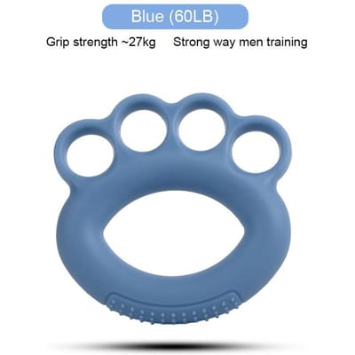 1 Stuks Siliconen Knijpkrachtapparaat Revalidatie Oefening Vijf Vinger Knijpkracht Ring Handknijper Fitness Fidget Speelgoed Ballen Spierkracht