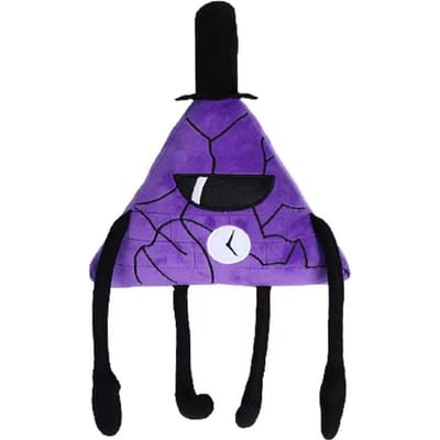 Nieuwe 28cm Gravity Falls Bill Cipher Pop Verjaardagscadeau Voor Kinderen Kinderen Cartoon Anime Spellen Omringende Speelgoed Decoratie Cadeau 28cm purple