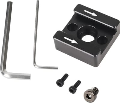 Camerakooi voor spiegelloze camera's, verlengde stabilisator, cold shoe-adapter