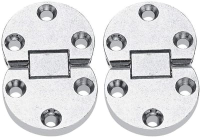 Vouwbare Flip Top Scharnieren, 2 Stuks, Zinklegering, 180 Graden, Voor Naai- en Vouwtafels, Meubelaccessoires en Kasten
