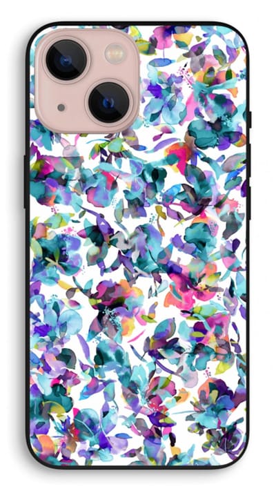 Case Company® - Hoesje geschikt voor iPhone 13 mini hoesje - Hibiscus Flowers - Biologisch Afbreekbaar Telefoonhoesje - Bescherming alle Kanten en Schermrand