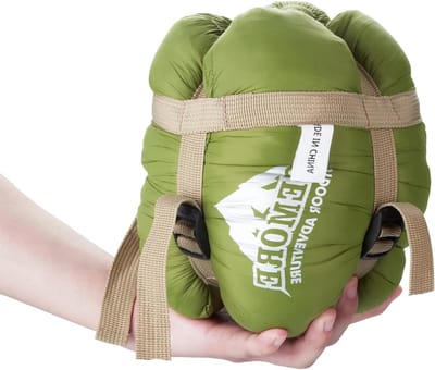 SnelShoppen - Ultralichte rechthoekige slaapzak voor warm weer, 190,5 cm L x 76,2 cm W, lichtgewicht envelop slaapzak voor buiten kamperen, backpacken