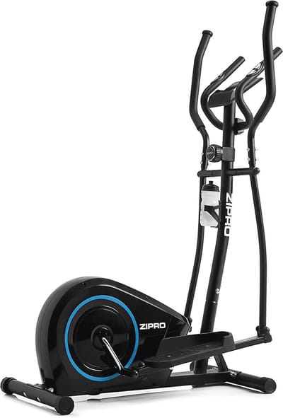 Crosstrainer voor Thuis - Elliptische Trainer tot 120 kg met 8 Weerstandsniveaus