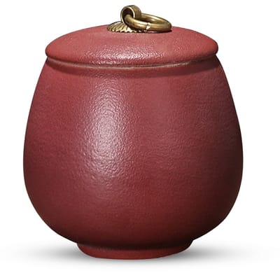 Luxe Urn 170 ML - Crematie Urn - Uniek - Voor Huisdieren of Menselijk As - Crematie As - Mini Urn - Decoratie Urn - Mat Roze