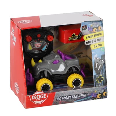 Dickie Toys 203752023 Monster Rhino 1:43 RC modelauto voor beginners Monstertruck