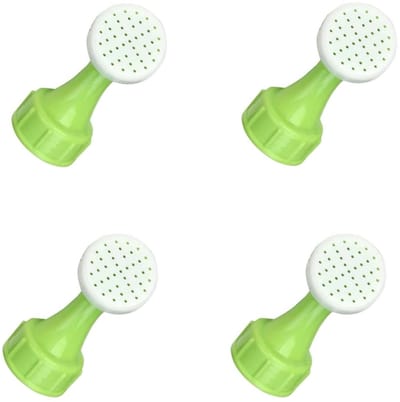 Store_7 - Gietopzetstuk - 4 Stuks Sproeikop - Ideaal voor Planten - Groen - Flessendop voor Gieter - Top Irrigatie - Geschikt voor Flessen - Klein ...