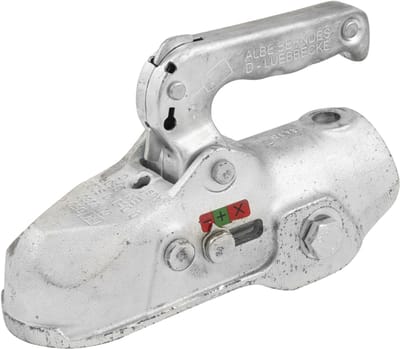 Koppelingsneus - 3500KG - Geremd - Rond 60mm - Albe - Aanhangwagen Koppeling - Aanhanger