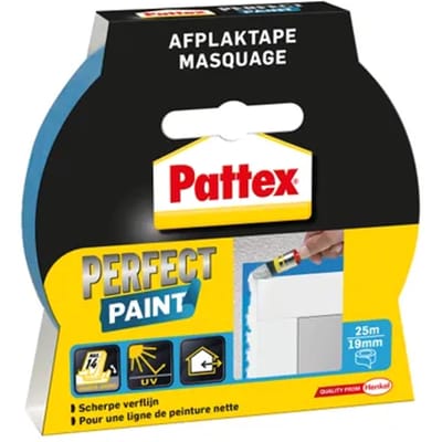 Pattex Afplaktape Perfect Paint 19mmx25m