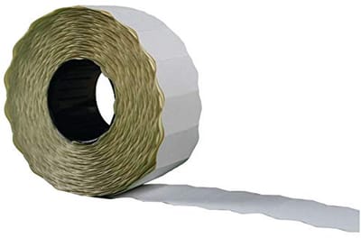 Witte etiketten, 10 rollen à 1500 zelfklevende etiketten
