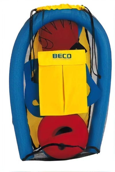 BECO Rugzak Aquafitness Net - 70 cm - Zwart/geel