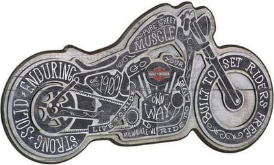 Harley-Davidson Street Muscle Pub Sign Wandbord