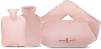 12l warmwaterkruik met hoes voor kinderen volwassenen ouderen vrouwen - verlicht pijn nek schouder rug taille menstruatiepijn
