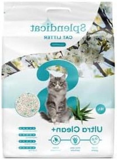 Kattenbakvulling - Klaar voor gebruik - Frisse kattenbak - Klonterende fijne korrels - 15 liter - Wit