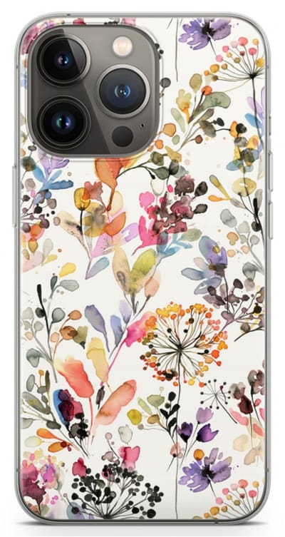 Case Company® - Hoesje geschikt voor iPhone 13 Pro hoesje - Wilde grassen - Soft Cover Telefoonhoesje - Bescherming aan alle Kanten en Schermrand