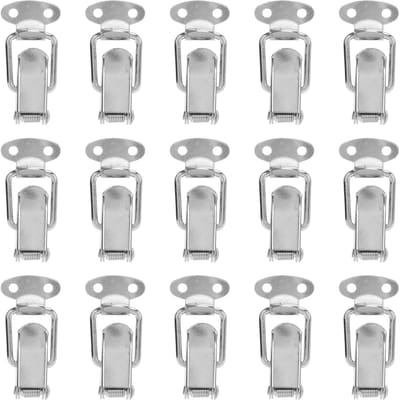 20 Sets Sluiting 43x21MM Kleine IJzeren Doos Eendenbekgesp Veergesp Decoratieve Accessoires white