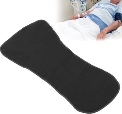 Luierinzetstukken Volwassenen - Inlegkruisjes Stoffen Luiers - Langdurige Zorg - 5 Lagen Structuur - 60 cm - Wit