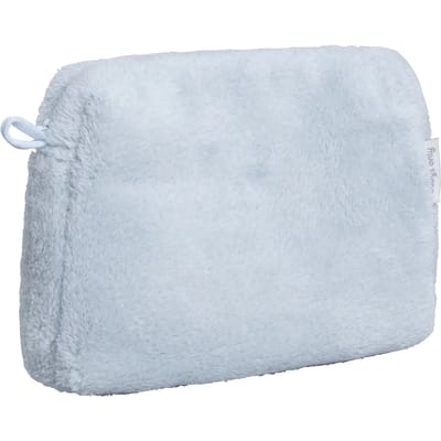 Baby's Only Baby Toilettasje Cozy - Verschoningstasje gemaakt van teddystof - Luieretui - Misty Blue - 25x10x20 cm - Met ritssluiting