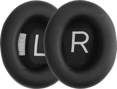 kwmobile 2x oorkussens geschikt voor Bose Noise Cancelling 700 / NC700 - Earpads voor koptelefoon in zwart