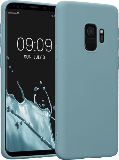 kwmobile telefoonhoesje geschikt voor Samsung Galaxy S9 - Hoesje voor smartphone - Back cover in Arctische nacht
