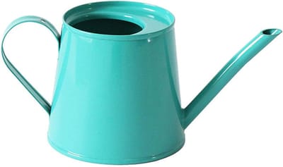 Watergieter Metaal - Kleine gieter - Planten Verzorgen - Lange tuit - 300 ml - Nautisch blauw