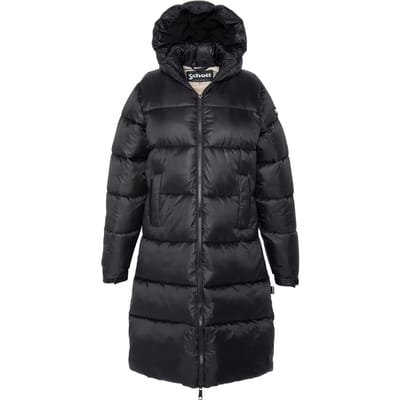 Damesjack met lange capuchon Schott Belstar2wrs